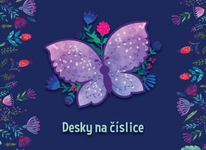 Dosky na číslice Motýle-1