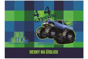 Dosky na číslice Truck-1