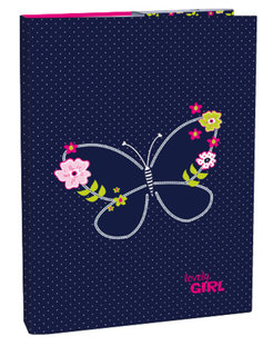 Dosky na zošity A4 Blue butterfly-1