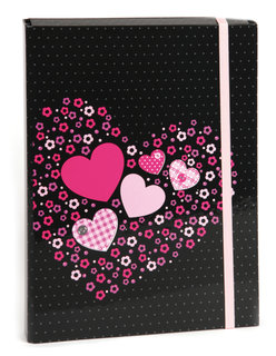 Dosky na zošity s chlopňou A4 Sweet Heart-1