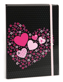 Dosky na zošity s chlopňou A4 Sweet Heart-1