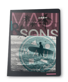 Zošit A4 Maui and sons Beach 96 listov-1