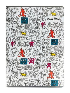 Zošit Keith Haring biely, 564-1