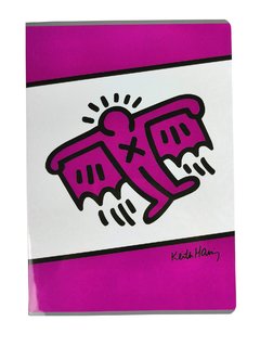 Zošit Keith Haring fialový, 564-1