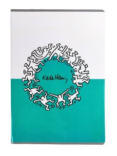 Zošit Keith Haring modrý, 564-1