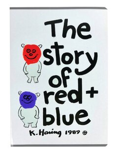 Zošit Keith Haring Red and Blue, 564-1