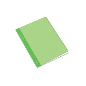 Zošit Polymotion green, A4, 48 listov, štvorčekový-1
