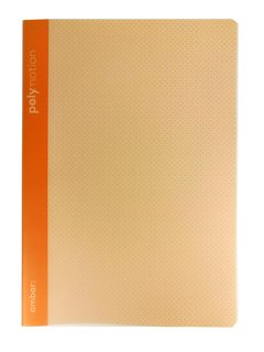 Zošit Polymotion orange, A4, 48 listov, štvorčekový-1