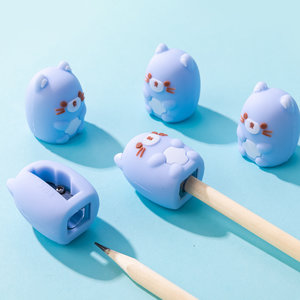 Squishy strúhadlo a guma Mačička-4